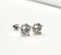 Dazzling 4.Ctw VVs1 D Lab Simulated Diamond Earrings