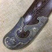 Qing Dao Broadsword with Rosewood Scabbard