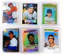 6 Topps Archives Baseball Stars Cards