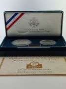 1992 Set Columbus Quincentenary, 2 Coins PR