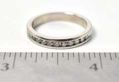Incredible Diamond Wedding Band in 10K White Gold