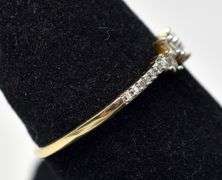 Mesmerizing Diamond Ring in 10K Yellow Gold