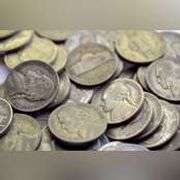 50 Assorted Silver WW11 Nickels.
