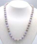 Amethyst beaded necklace