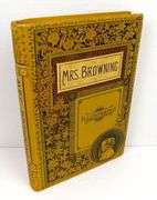 1886 Mrs. Browning Illustrated Poetry Book