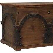 Wooden Arch Storage Trunk