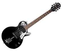 Dave Matthews Signed Custom "Live & Electric" Epiphone Graphics Guitar ACOA