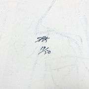 Jesus Peace (State 2) by Steve Kaufman (1960-2010)