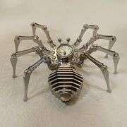 Metal Spider Clock
