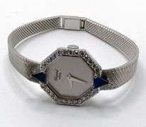 Stunning Vintage Chopard Ladies Watch With Diamonds and Sapphires