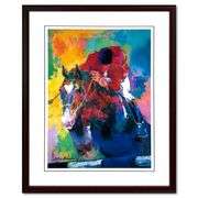 Riding for America by LeRoy Neiman (1921-2012)