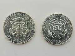 (2) 1964 Kennedy Half Dollars