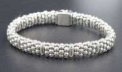Lagos station bracelet in 925 sterling silver
