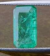 Real green and real beautiful 1.03ct Emerald