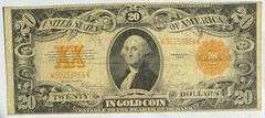Choice $20 1922 Series Gold Certificate