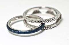 High-End 18K Hidalgo Insert Band Set