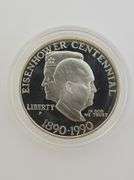 1990-P $1 Eisenhower Centennial PR DCAM