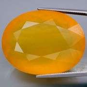 Monster sized! 85.21ct pure Fire Opal from Mexico!