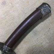 Qing Dao Broadsword with Rosewood Scabbard