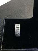 18K WHITE GOLD BAGUETTE CUT DIAMOND WEDDING BAND