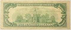 $100 National 1929 Series Richmond National Note