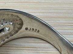 Sterling Silver Natural Iolite Gemstone Cab Ring Size 7