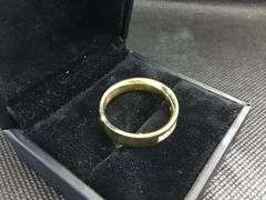 MEN’S 14K YELLOW GOLD NATURAL DIAMOND WEDDING BAND