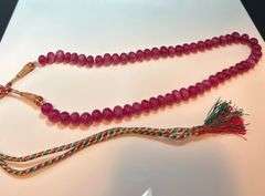 Beautiful Large 733.5 Ctw Mined From The Earth Natural Ruby  Necklace