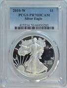 Flawless PCGS PR70DCAM 2010-W $1 Silver Eagle