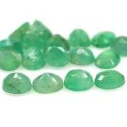 Heavy 7.28ct 17 piece Zambian Emerald set