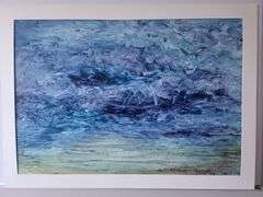 Rare Kamran Khavarani Masterpiece Unveiled – Signed Abstract Romanticism Artwork Up for Auction- Inv