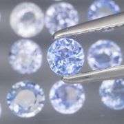 Collectors 3.56ct washed denim blue Ceylon Sapphire set!