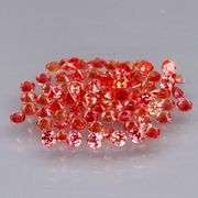 Rare 2.21ct diamond cut pink Sapphire set