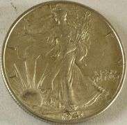 1941 D Unc Walking Liberty Half.