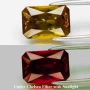 Color shifting! Green to red! 1.73ct VS collectors Tourmaline!