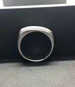 14K WHITE GOLD MEN’S WEDDING BAND
