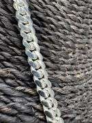 Italian Sterling Silver 925 7mm Miami Cuban Chain 24" Necklace