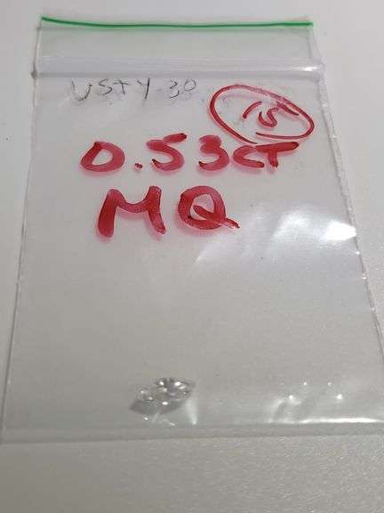 Verey nice! 0.53 ctw Marquise diamond G, Si