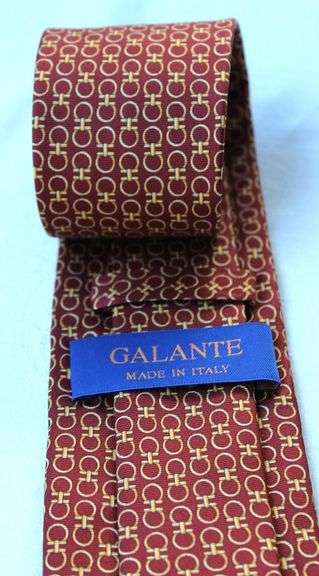 Fine Quality Italian Hand Made Silk Tie By Galante