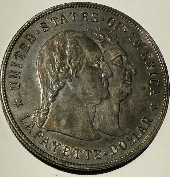 Near Unc 1900 Lafayette Dollar