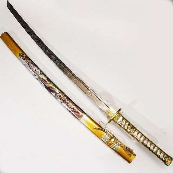 Full Tang Handmade Clay Tempered Japanese Samurai Sword