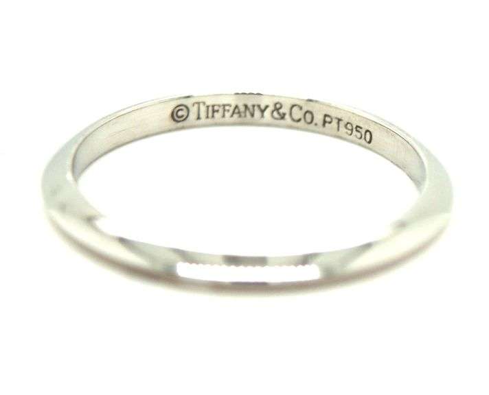 Tiffany & Co 2mm knife edge band