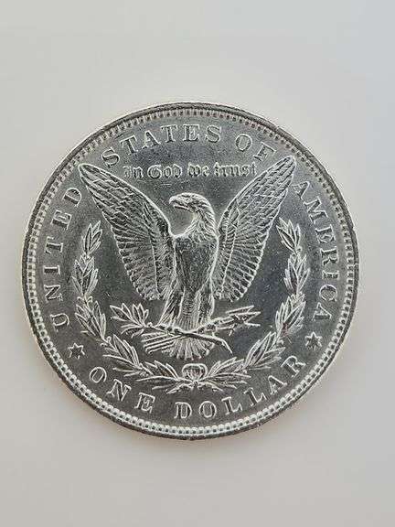 1885 Morgan Silver Dollar, Cleaned