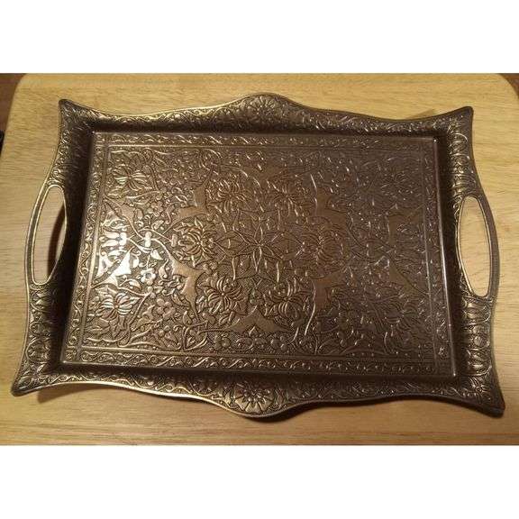 Turkish Zamak Serving Tray