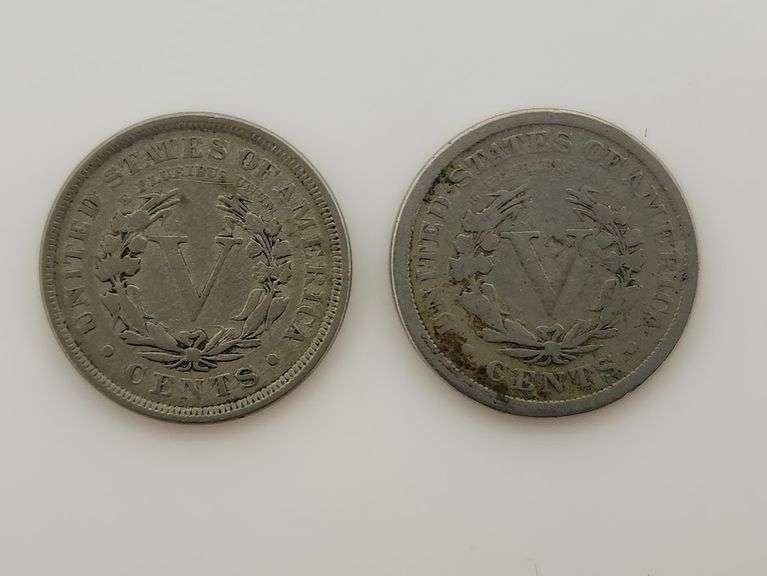 1893 & 1894 Liberty Head Nickels