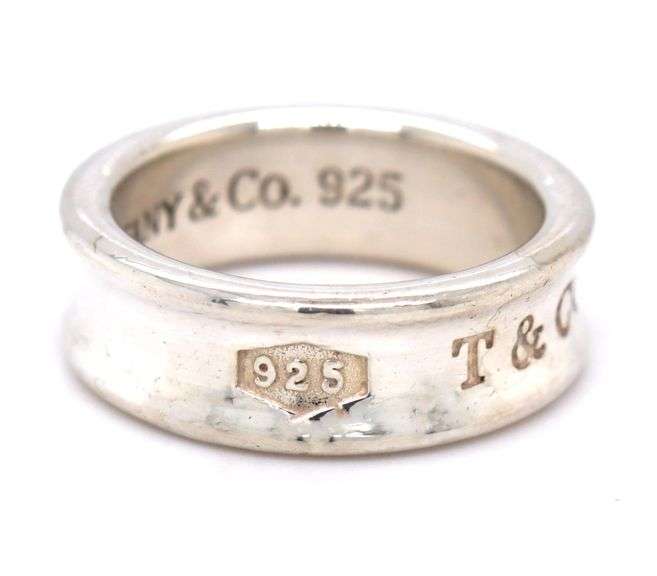 Tiffany & Co 1837 ring in 925 sterling silver