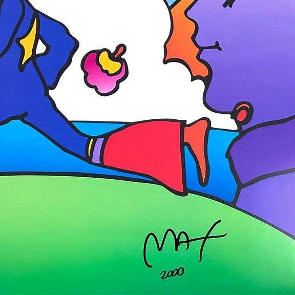 Cosmic Runner 2000 by Peter Max