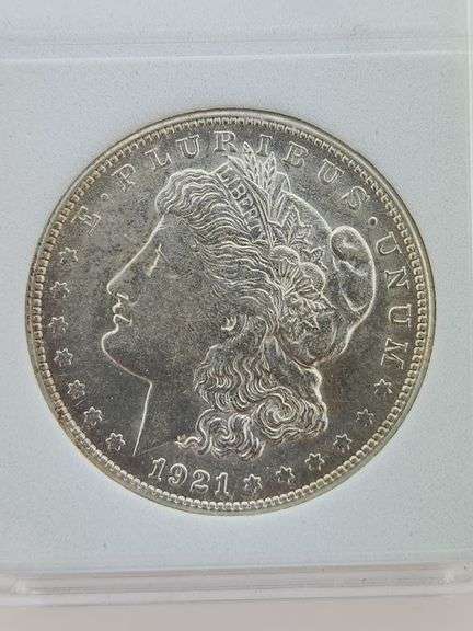 1921 S Morgan Silver Dollar, Circulated