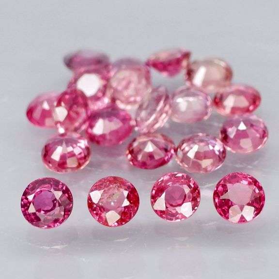 Untreated! 2.62ct dusty rose Sapphire set