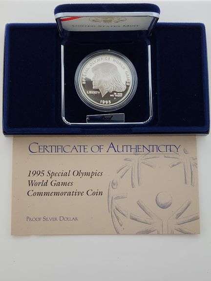 1995-P $1 Special Olympics World Games PR DCAM